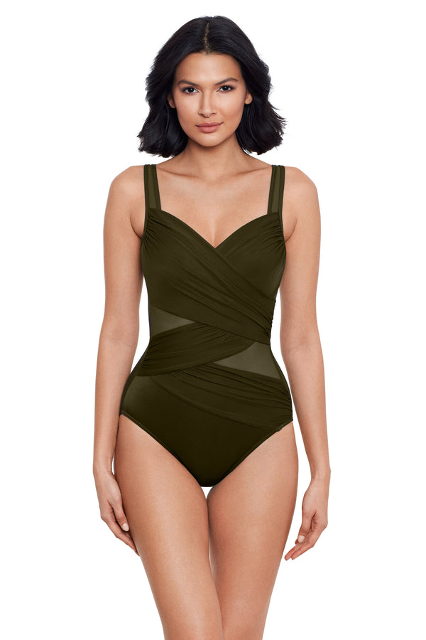 MiracleSuit Network Madero One Piece Swimsuit DD-Cup